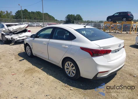 2020 Hyundai Accent Se from USA, damaged, VIN 3KPC24A67LE099235